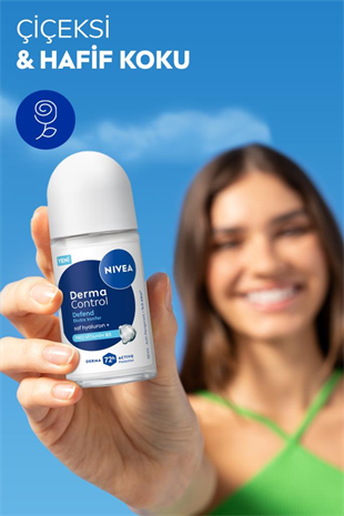Nivea Derma Control Defend Kadın Roll-On Deodorant 50 ml