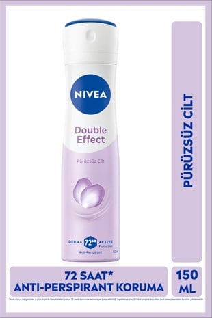 Nivea Double Effect Kadın Deodorant Spreyi 150 ml