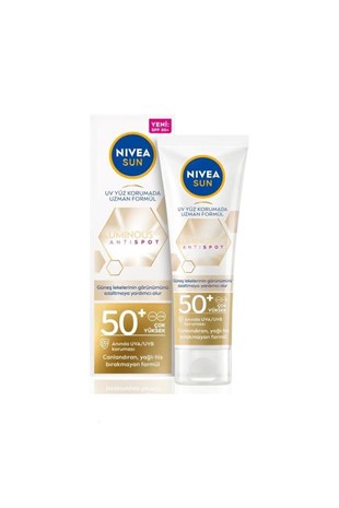 Nivea Luminous630 Leke Karşıtı SPF50 Güneş Koruyucu Yüz Kremi 40 ml