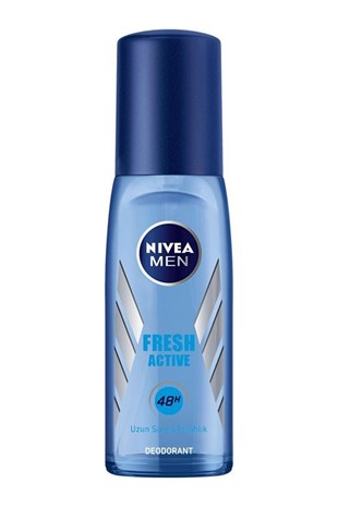 Nivea Men Fresh Active Sprey Deodorant 75 ml