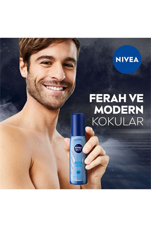Nivea Men Fresh Active Sprey Deodorant 75 ml