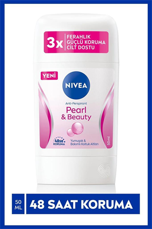 Nivea Pearl&Beauty 50 ml Kadın Deodorant Stick 