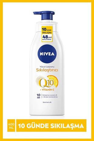 Nivea Q10+Vitamin C Sıkılaştırıcı Nemlendirci Vücut Losyonu 400 ml