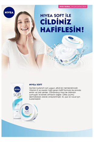 Nivea Soft Bakım Kremi 100 ml