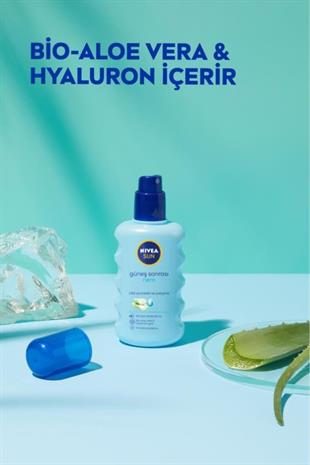 Nivea Sun Aloe Vera Özlü Nemlendirici Güneş Sonrası Sprey 200 ml 
