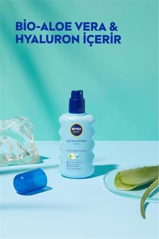 Nivea Sun Aloe Vera Özlü Nemlendirici Güneş Sonrası Sprey 200 ml 