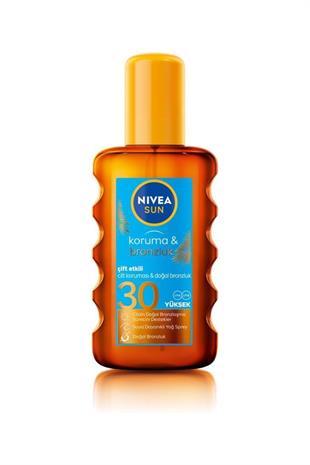 Nivea Sun Koruma & Bronzluk SPF30 Doğal Bronzluk Güneş Koruyucu 200 ml