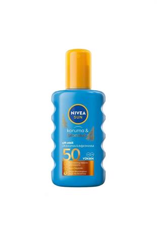 Nivea Sun Koruma&Bronzluk SPF50 Doğal Bronzluk 200 ml Güneş Koruyucu
