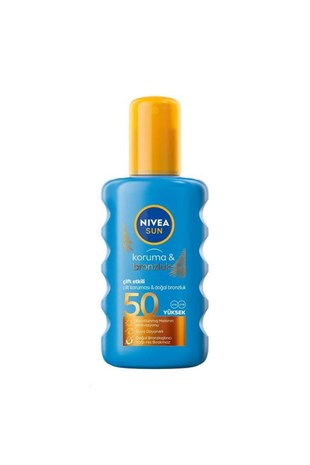Nivea Sun Koruma&Bronzluk SPF50 Doğal Bronzluk 200 ml Güneş Koruyucu