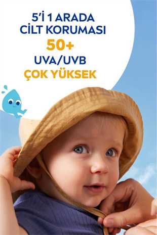 Nivea Sun SPF50+ Koruma&Bakım Hassas Cilt Çocuk Güneş Spreyi 200 ml