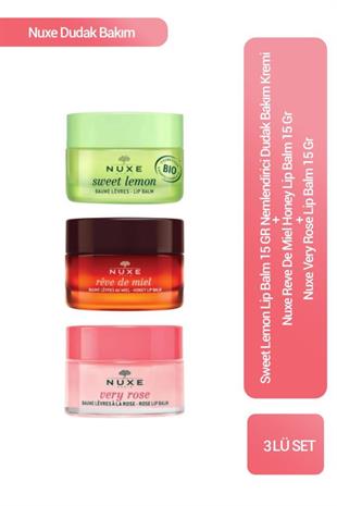 Nuxe Dudak Balm 15 Gr Bakım Seti 