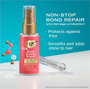 OGX Bond Protein Repair 3 Etkili Yağ 50 ml Saç Serumu 