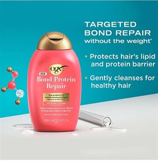 OGX Bond Protein Repair Bağ Onarımı&Koruma Şampuanı 385 ml