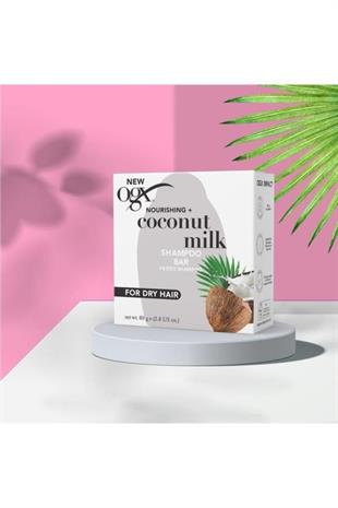 OGX Coconut Milk Katı Şampuan 80 gr