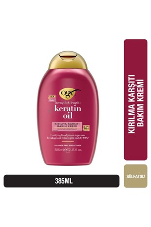 OGX Keratin Oil Kırılma Karşıtı Saç Bakım Kremi 385 ml