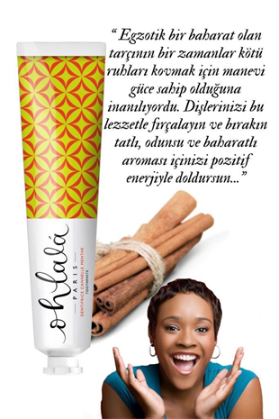 Ohlala Cinnamon Mint Tarçın-Nane Diş Macunu 75ml