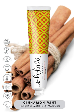 Ohlala Cinnamon Mint Tarçın-Nane Diş Macunu 75ml