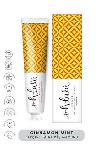 Ohlala Cinnamon Mint Tarçın-Nane Diş Macunu 75ml