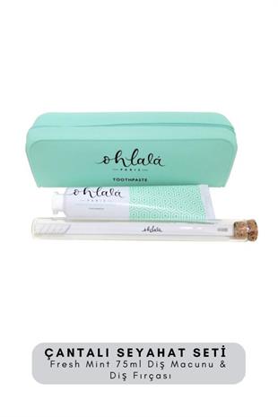 Ohlala Fresh Mint 75 ml+Dental Luxe Diş Fırçası Diş Bakım Seyahat Seti