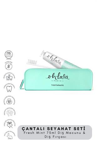 Ohlala Fresh Mint 75 ml+Dental Luxe Diş Fırçası Diş Bakım Seyahat Seti