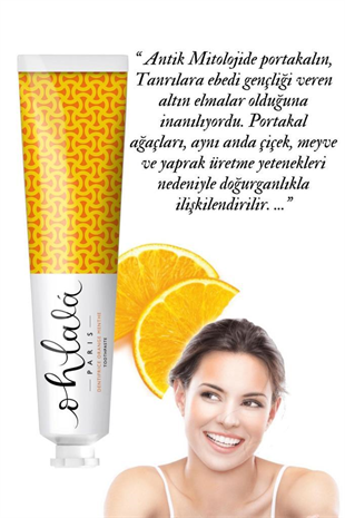 Ohlala Orange Mint Portakal-Nane Diş Macunu 75 ml