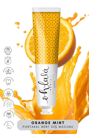 Ohlala Orange Mint Portakal-Nane Diş Macunu 75 ml