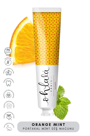 Ohlala Orange Mint Portakal-Nane Diş Macunu 75 ml