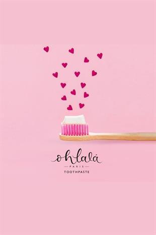 Ohlala Raspberry Mint 75 ml+Dental Luxe Diş Fırçası Diş Bakım Seyahat Seti