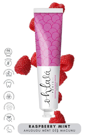 Ohlala Raspberry Mint Ahududu-Nane Diş Macunu 75 ml