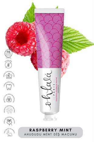 Ohlala Raspberry Mint Ahududu-Nane Diş Macunu 75 ml
