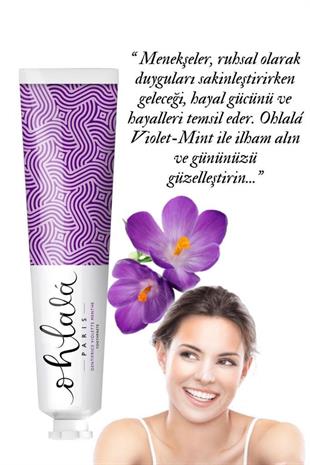 Ohlala Violet Mint Menekşe-Nane Diş Macunu 75 ml