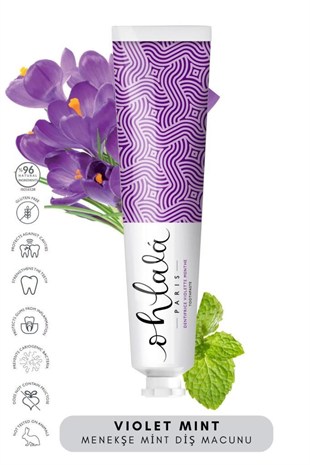 Ohlala Violet Mint Menekşe-Nane Diş Macunu 75 ml
