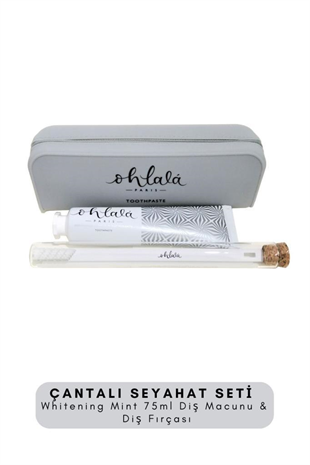 Ohlala Whitening 75 ml+Dental Luxe Diş Fırçası Diş Bakım Seyahat Seti