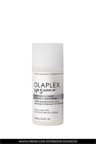 Olaplex Nº.5 Leave-In Moisturize & Mend Conditioner Bağ Güçlendirici Durulanmayan Saç Kremi 100 ml