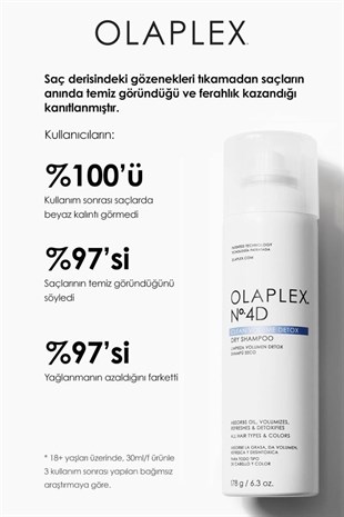 Olaplex Nº.4D Clean Volume Detox Dry Shampoo 178 gr Kuru Şampuan