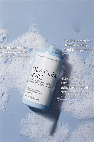 Olaplex Nº.4c Bond Maintenance Clarifying Derinlemesine Temizleyen&Güçlendiren Şampuan 250 ml