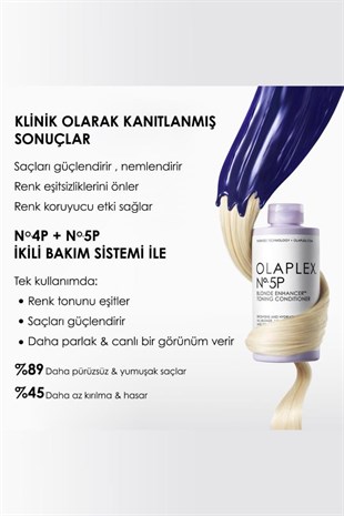 OLAPLEX No. 5P Blonde Enhancer™ Toning Conditioner 250 ml Saç Bakım Kremi