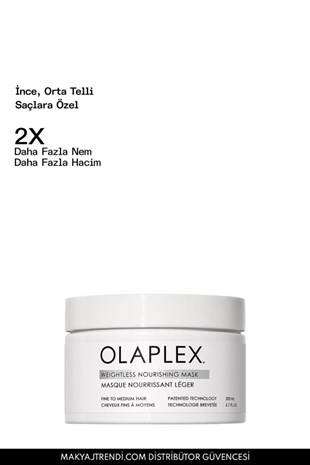Olaplex Weightless Nourishing Hair Mask 200 ml Saç Maskesi