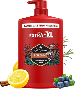 Old Spice Bearglove 3In1 Erkek Duş Jeli ve Şampuan 1000 ml XXL 