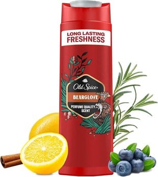 Old Spice Bearglove Erkekler İçin Duş Jeli ve Şampuan 400 ml