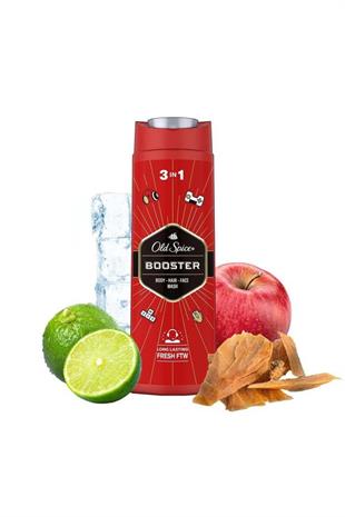 Old Spice Booster 3 In1 Duş Jeli+Şampuan 400 ml