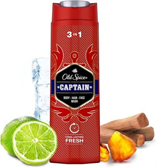 Old Spice Captain 3ın1 Duş Jeli Şampuan 400 ml