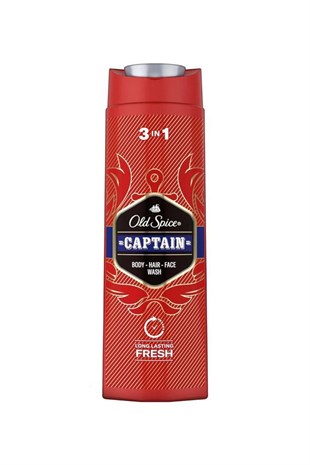 Old Spice Captain 3ın1 Duş Jeli Şampuan 400 ml