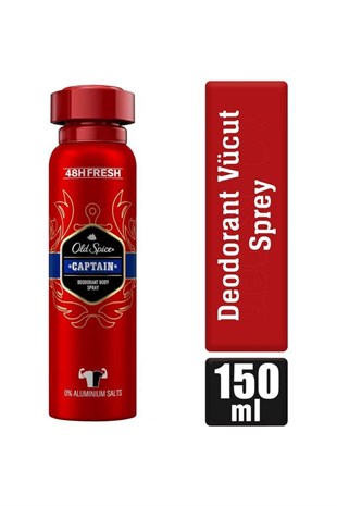 Old Spice Captain Deodorant Body Spray 150 ml