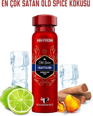 Old Spice Captain Deodorant Body Spray 150 ml