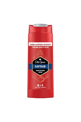 Old Spice Captain Erkek 3’ü 1 Arada Duş Jeli & Şampuan 90 ml