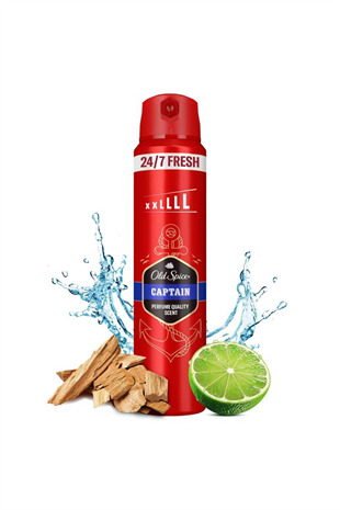 Old Spice Captain Erkek Deodorant Spreyi 250 ml XL