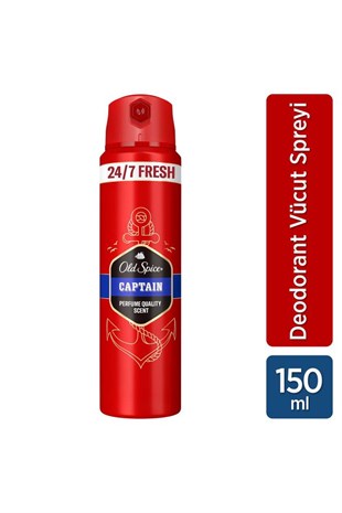 Old Spice Captain Erkek Deodorant Sprey 150 ml