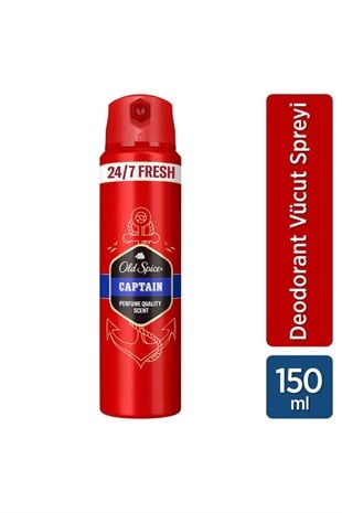 Old Spice Captain Erkek Deodorant Sprey 150 ml