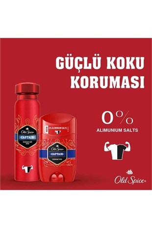 Old Spice Captain Erkek Deodorant Stick 50 ml